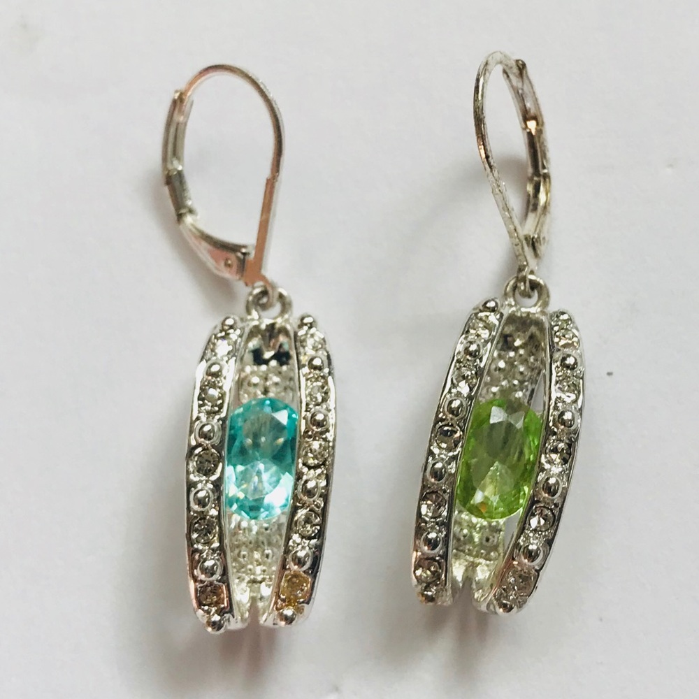 Rhinestone earrings